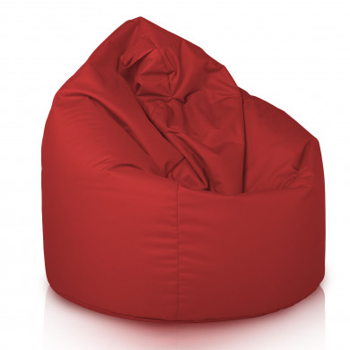 Bordowa Pufa Worek Sako Nylon Outdoor