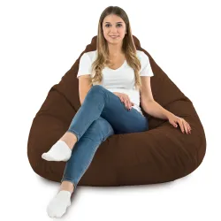 Pufa Worek z Oparciem Drop XXL - Welur Soft – widok 69