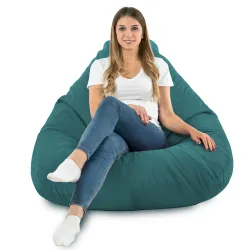 Pufa Worek z Oparciem Drop XXL - Welur Soft – widok 74