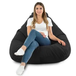 Pufa Worek z Oparciem Drop XXL - Welur Soft – widok 78
