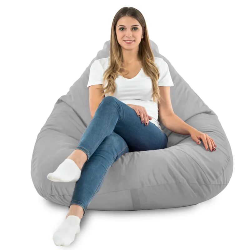 Pufa Worek z Oparciem Drop XXL - Welur Soft – widok 61