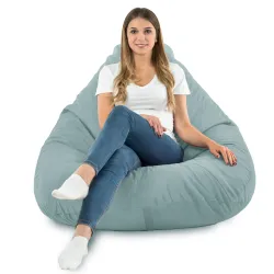 Pufa Worek z Oparciem Drop XXL - Welur Soft – widok 63