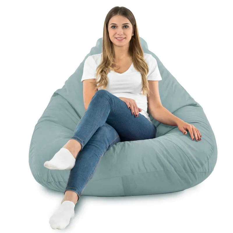 Pufa Worek z Oparciem Drop XXL - Welur Soft – widok 63