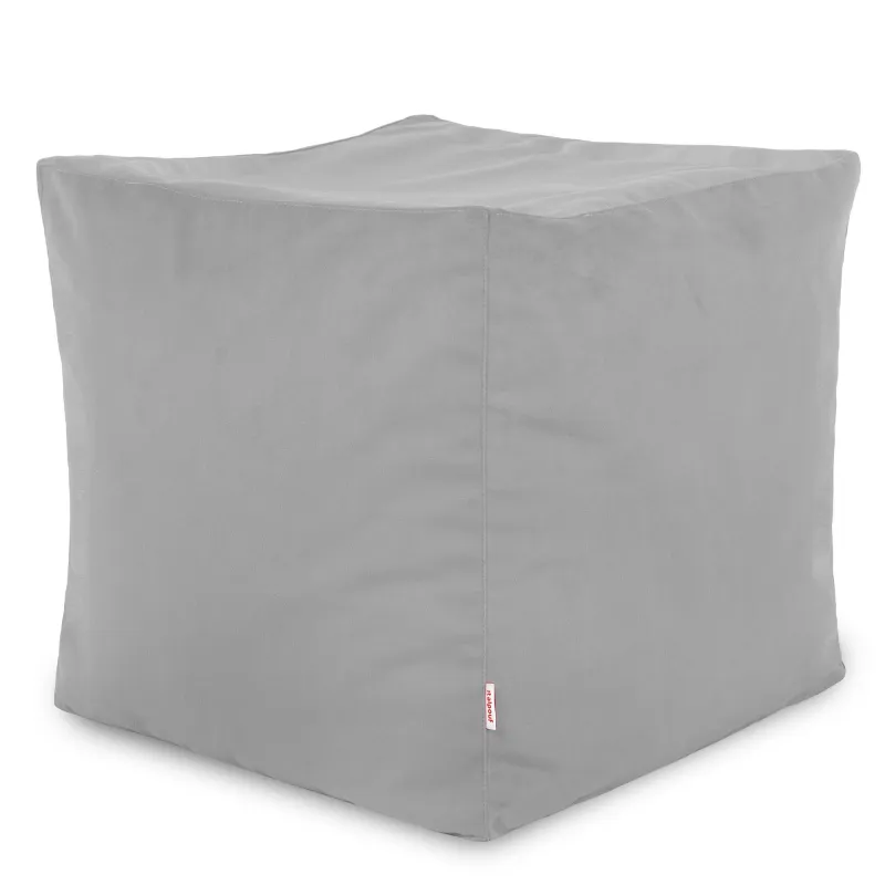 Pufa Kostka Kwadratowa - Welur Soft – widok 4