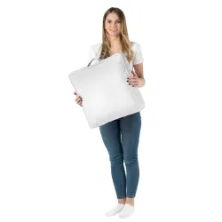 Biała Poducha do Siedzenia Nylon