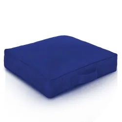 Poducha siedziskowa do ogrodu, elegancka biała, wygodna i funkcjonalna