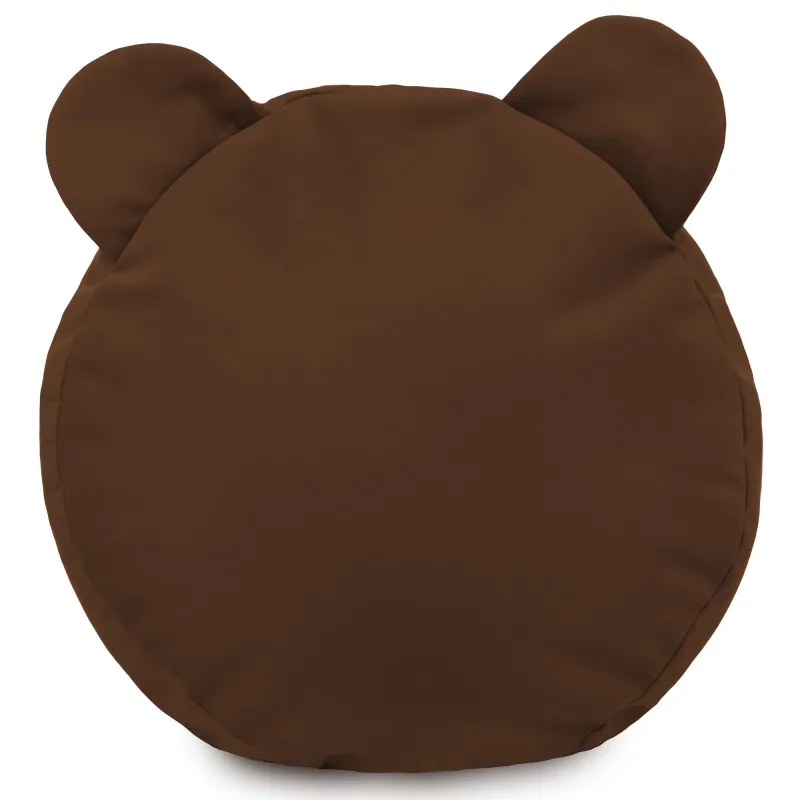Pufa Podnóżek Okrągły Dla Dzieci Teddy - Welur Soft – widok 2