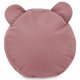 Pudrowy Róż Podnóżek Teddy Puf Plusz