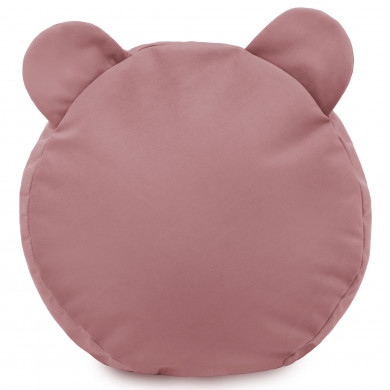 Pudrowy Róż Podnóżek Teddy Puf Plusz