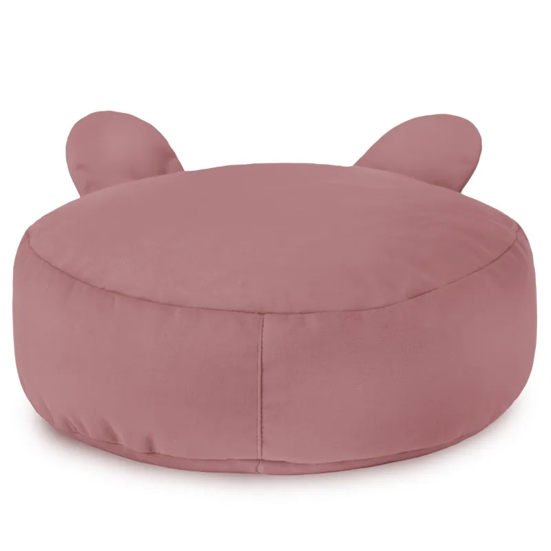 Pufa Podnóżek Okrągły Dla Dzieci Teddy - Welur Soft – widok 20