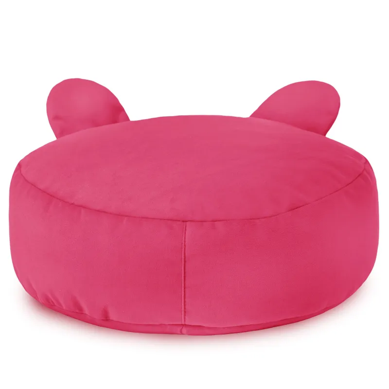 Pufa Podnóżek Okrągły Dla Dzieci Teddy - Welur Soft – widok 21