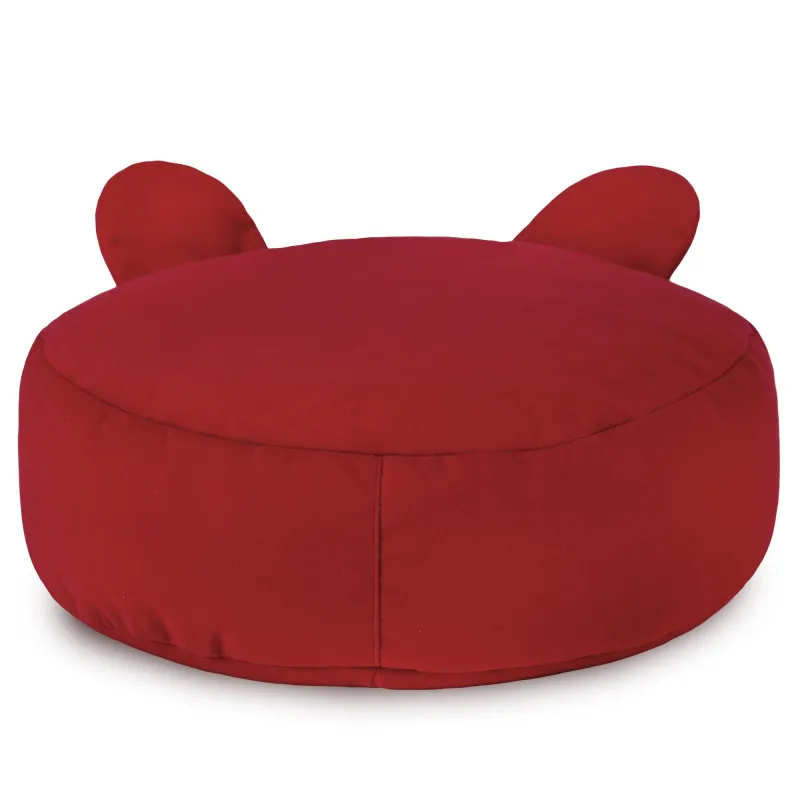 Pufa Podnóżek Okrągły Dla Dzieci Teddy - Welur Soft – widok 22