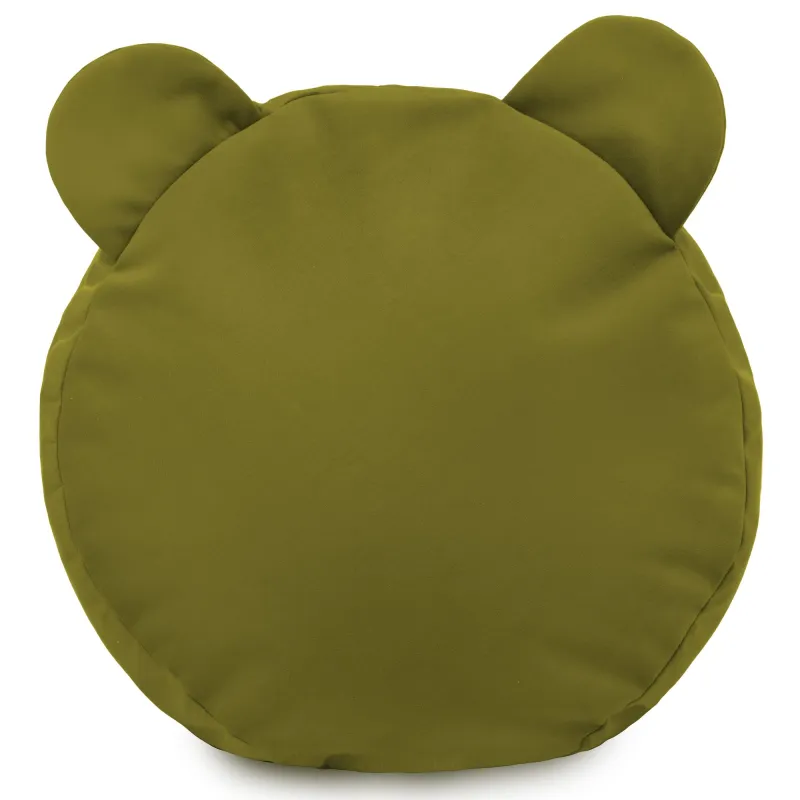 Pufa Podnóżek Okrągły Dla Dzieci Teddy - Welur Soft – widok 7