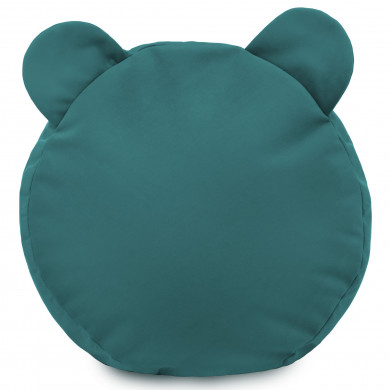 Niebieski Podnóżek Teddy Puf Plusz