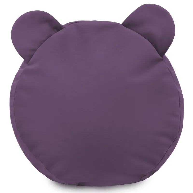 Pufa Podnóżek Okrągły Dla Dzieci Teddy - Welur Soft – widok 11