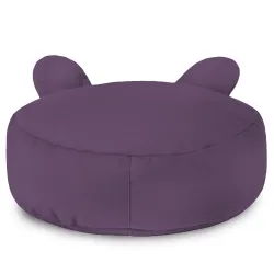 Pufa Podnóżek Okrągły Dla Dzieci Teddy - Welur Soft – widok 27