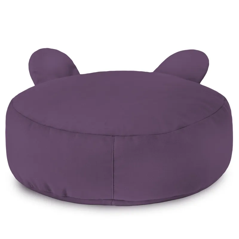Pufa Podnóżek Okrągły Dla Dzieci Teddy - Welur Soft – widok 27