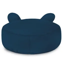 Pufa Podnóżek Okrągły Dla Dzieci Teddy - Welur Soft – widok 28