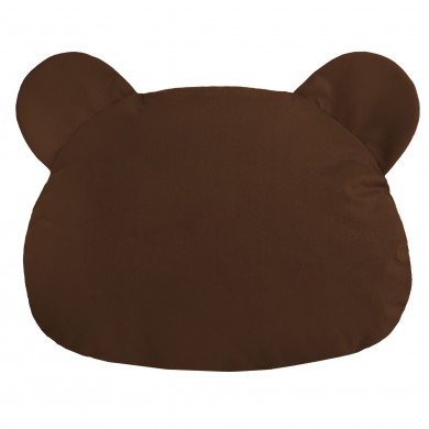 brązowy Teddy poduszka dekoracyjna plusz
