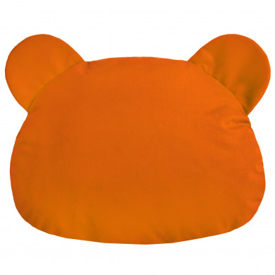Pomarańczowy Teddy poduszka dekoracyjna plusz