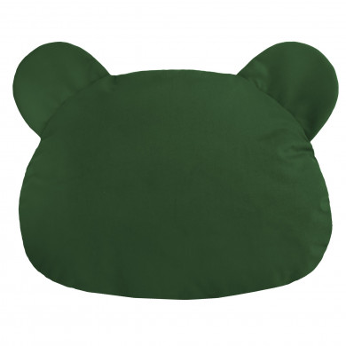 ciemnozielony Teddy poduszka dekoracyjna plusz
