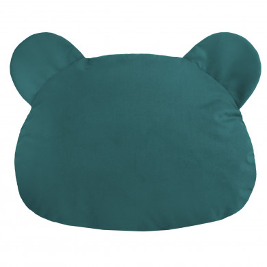 niebieski Teddy poduszka dekoracyjna plusz