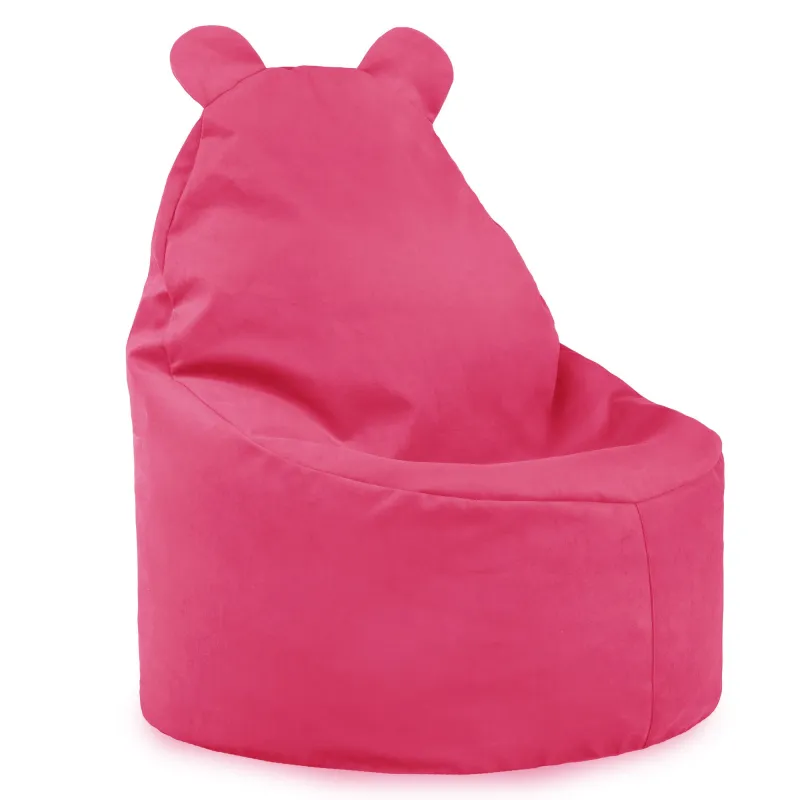 Fotel Sako Pufa Siedzisko Teddy dla dzieci - Welur Soft – widok 4