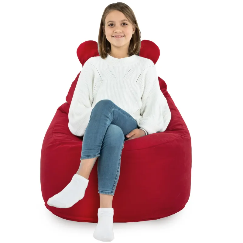Fotel Sako Pufa Siedzisko Teddy dla dzieci - Welur Soft – widok 53