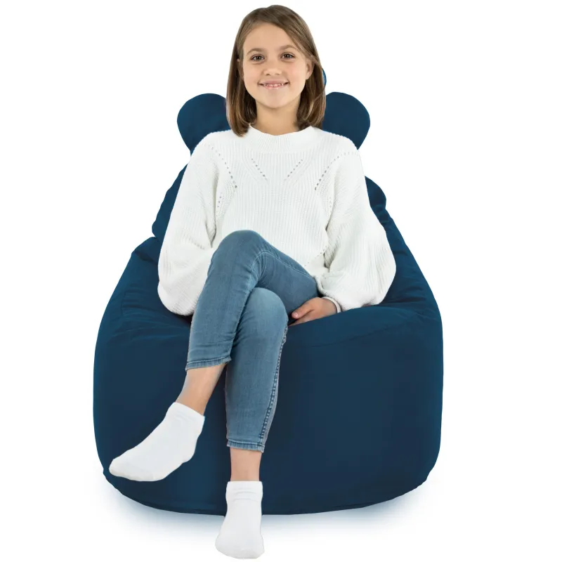 Fotel Sako Pufa Siedzisko Teddy dla dzieci - Welur Soft – widok 58