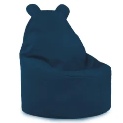 Fotel Sako Pufa Siedzisko Teddy dla dzieci - Welur Soft