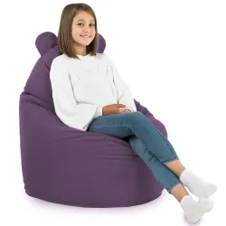 Fotel Sako Pufa Siedzisko Teddy dla dzieci - Welur Soft – widok 43