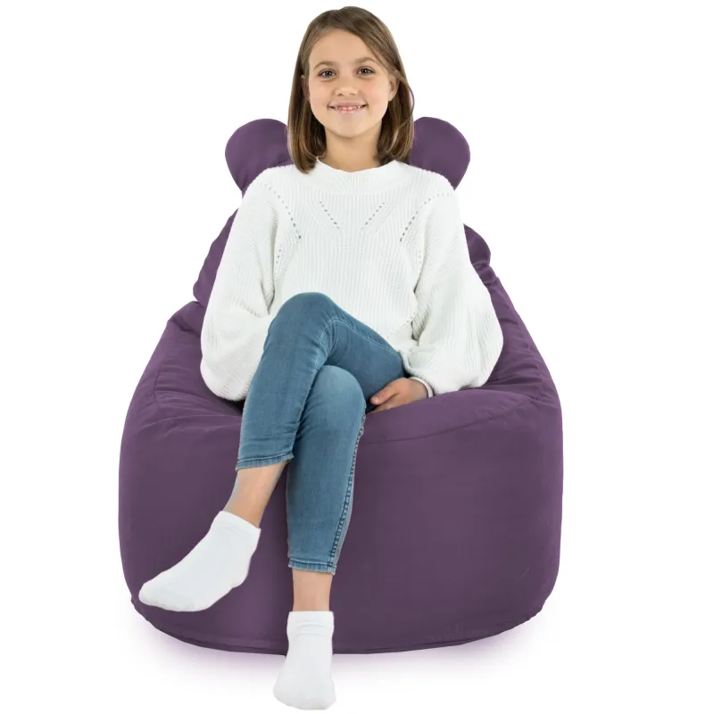 Fotel Sako Pufa Siedzisko Teddy dla dzieci - Welur Soft – widok 59