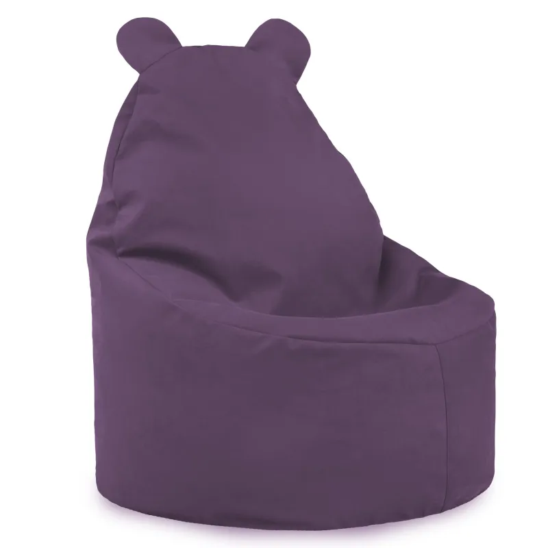 Fotel Sako Pufa Siedzisko Teddy dla dzieci - Welur Soft – widok 11
