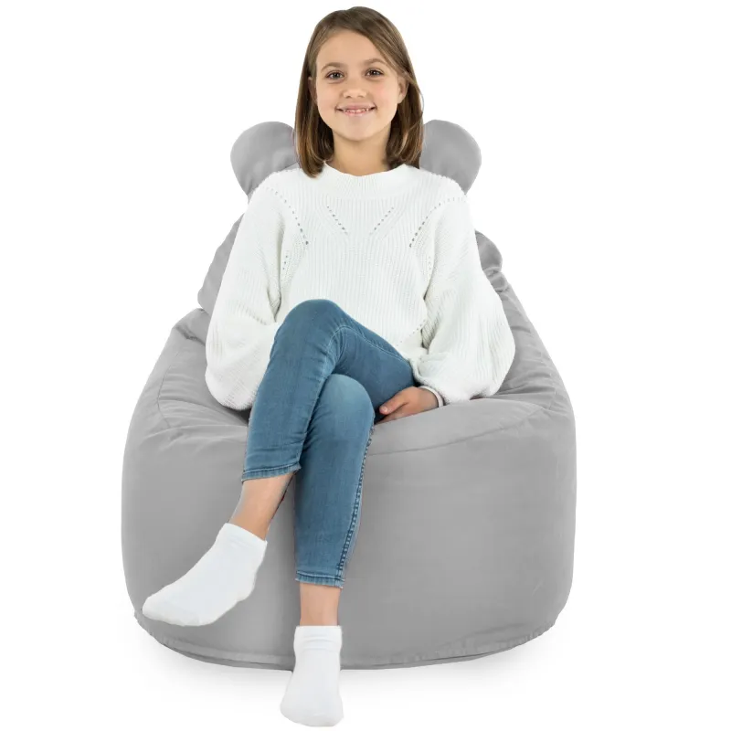 Fotel Sako Pufa Siedzisko Teddy dla dzieci - Welur Soft – widok 60