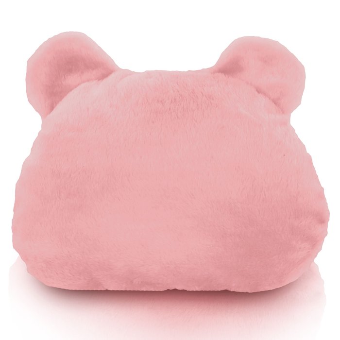 Różowy teddy yeti poduszka dekoracyjna