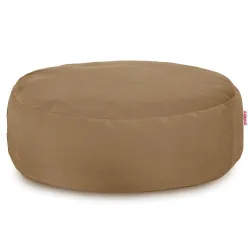 Pufa Podnóżek Okrągły - Welur Soft