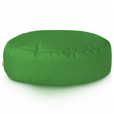 Zielony podnóżek puf nylon outdoor
