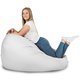 Biały Worek Fotel XXL Outdoor Pufa