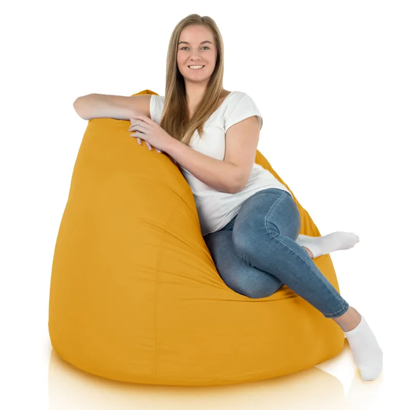 Zółty Worek Fotel XXL Outdoor Dziecięcy