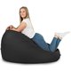 Czarny Worek Fotel XXL Outdoor Relaksacyjny