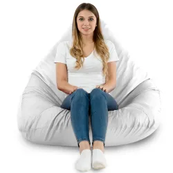 Worek Sako Drop XXL Biały Fotel Outdoor