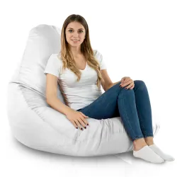 Worek Sako Drop XXL Biały Fotel Outdoor
