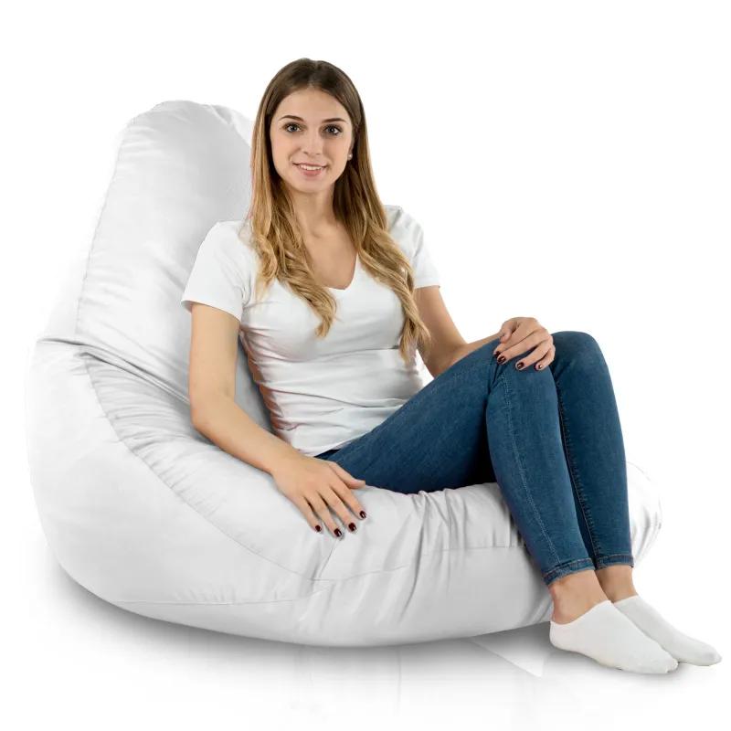 Worek Sako Drop XXL Biały Fotel Outdoor