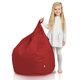 Bordowa Pufa Worek Sako Dla Dziecka Nylon Outdoor