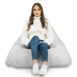 Biała Pufa Sako Do Leżenia Bermudy Nylon