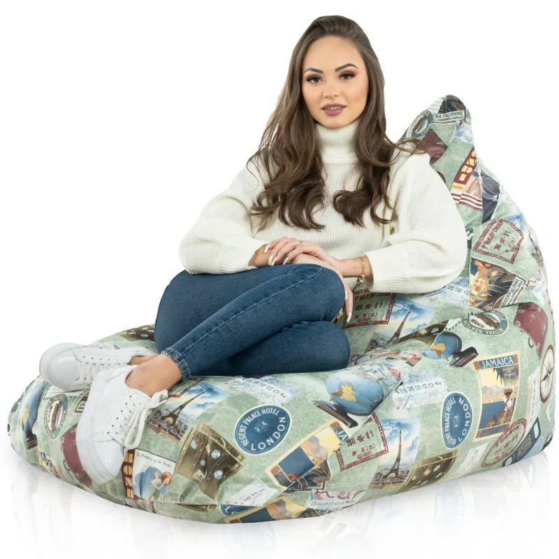 Pufa Siedzisko Bermuda XL - Premium Prints – widok 51