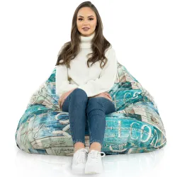 Pufa Siedzisko Bermuda XL - Premium Prints – widok 70