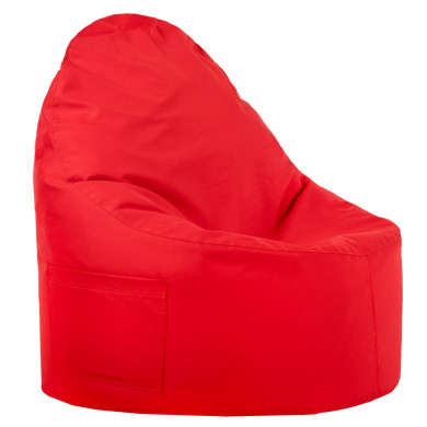 Czerwony fotel do siedzenia Porto kids