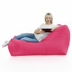 Różowy Fotel Do Leżenia Lounge Dla Dzieci