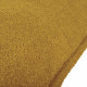 Musztardowy boucle poducha